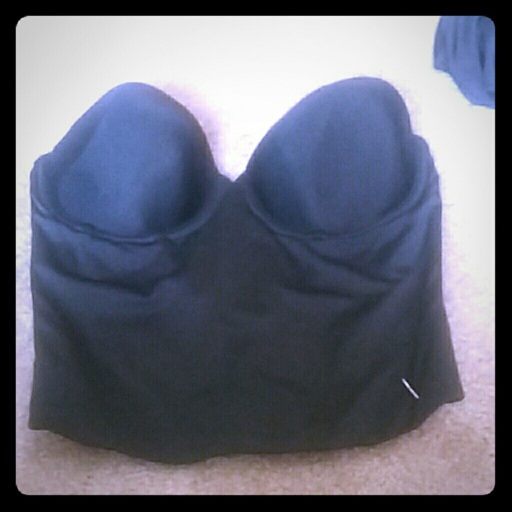 Strapless corset
